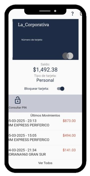 Imagen de consulta de movimientos